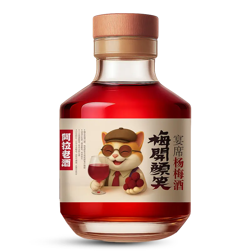 ເຫຼົ້າແວງ Yangmei 420ML ເຫຼົ້າແວງ Yangmei 420ML